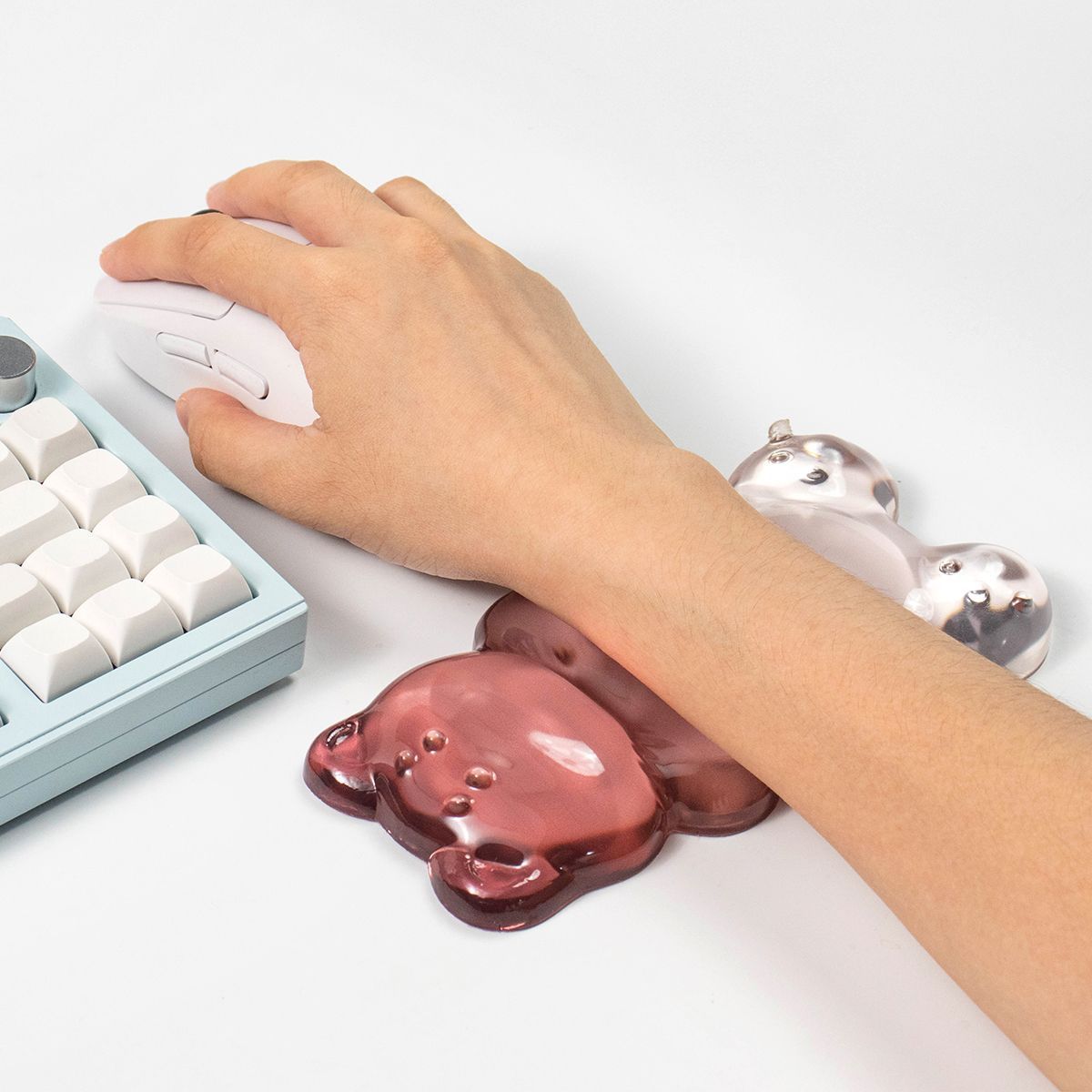 Gaming Keyboard Number Pad - Comodo Poggiapolso a Forma di Orso
