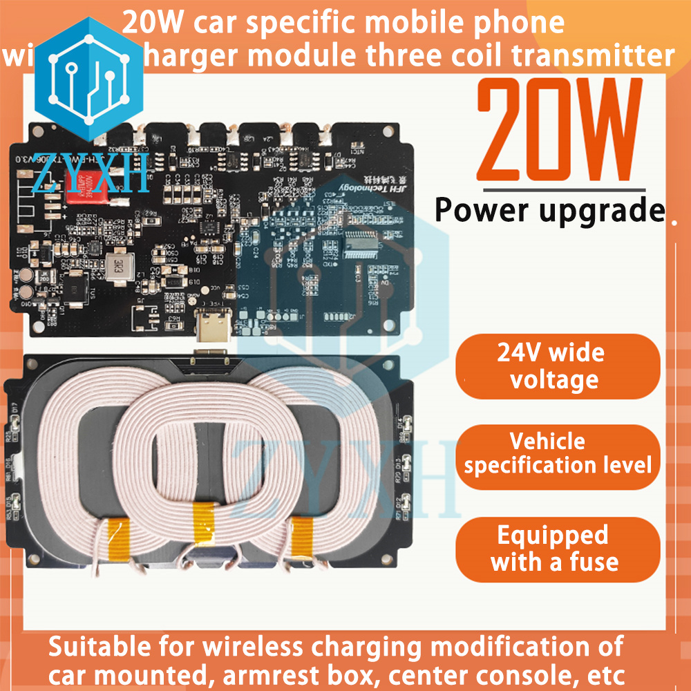 Coiled Usb Cable - Modulo caricabatterie Wireless per telefono cellulare