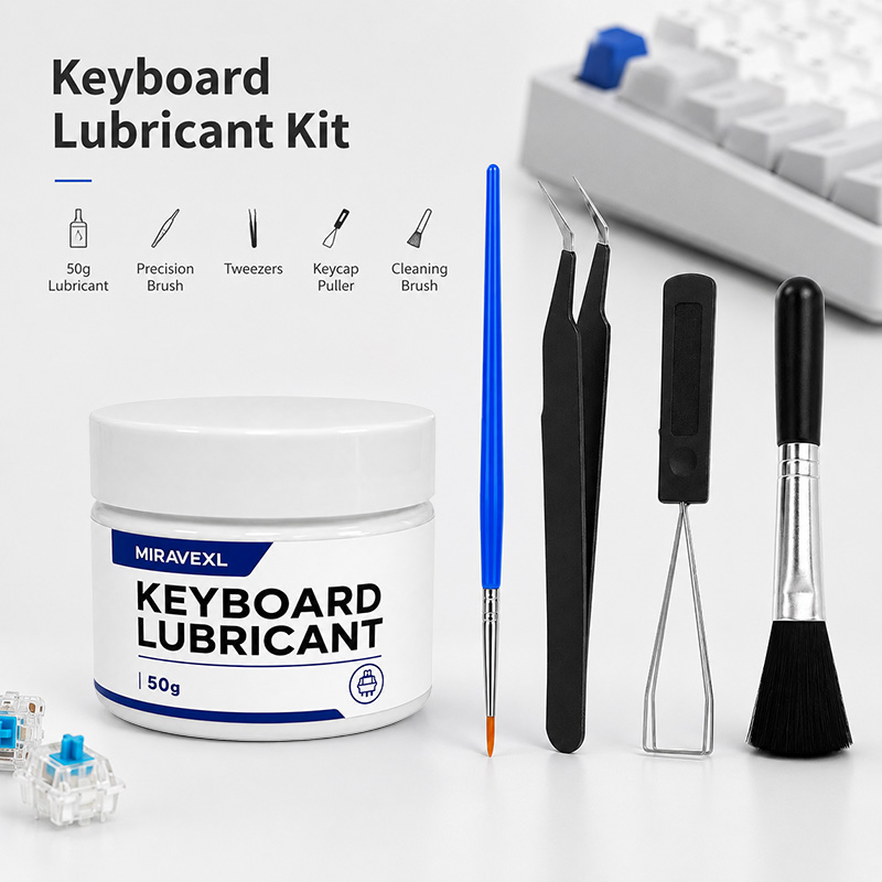 Gaming Keyboard That Is Quiet - Kit Lubrificante per Tastiera MIRAVEXL 50g,