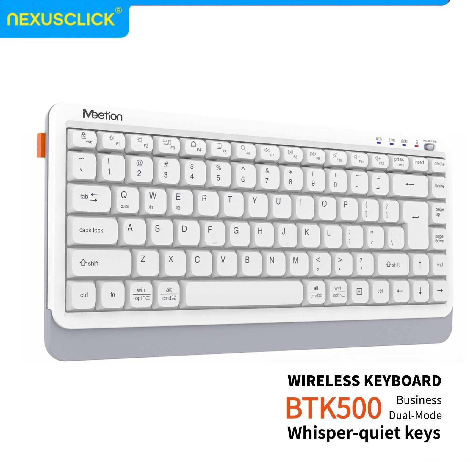 Gaming Keyboard That Is Quiet - Tastiera Wireless NexusClick Ultra Sottile a