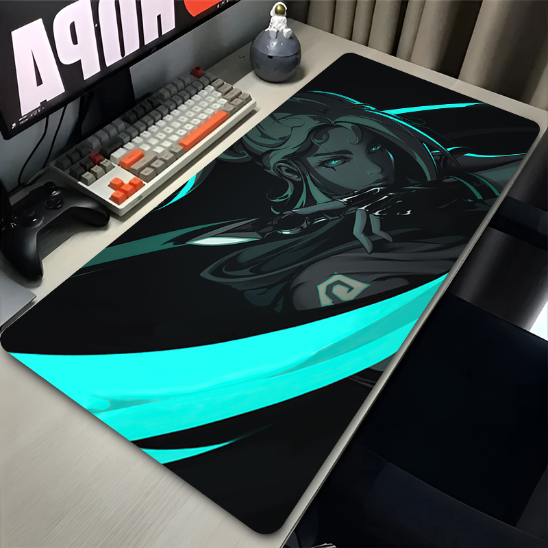 Gaming Keyboard High Ground - Tappetino per Mouse XXL Valorant Jett,