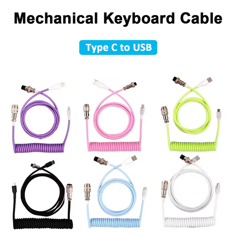 Cavo a spirale per tastiera me - Coiled Usb Cable recensione e prezzo