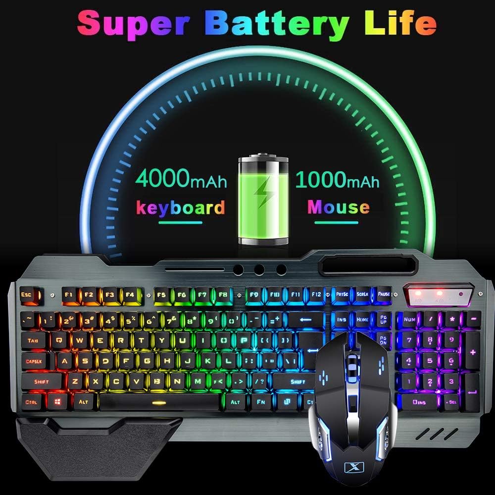 Combinazione tastiera e mouse  - Gaming Keyboard And Mouse Wireless recensione e prezzo