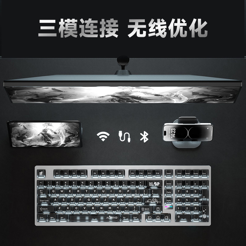 Tastiera meccanica wireless We - Gaming Keyboard He recensione e prezzo