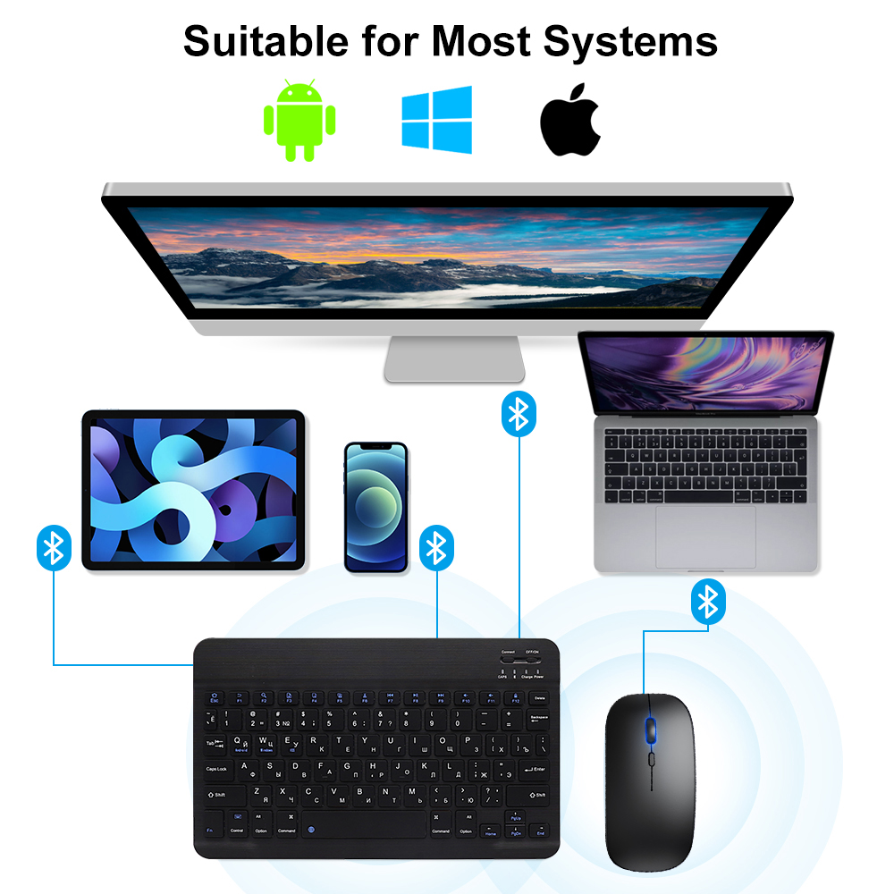 Tastiera e mouse Bluetooth per - Gaming Keyboard Mobile recensione e prezzo