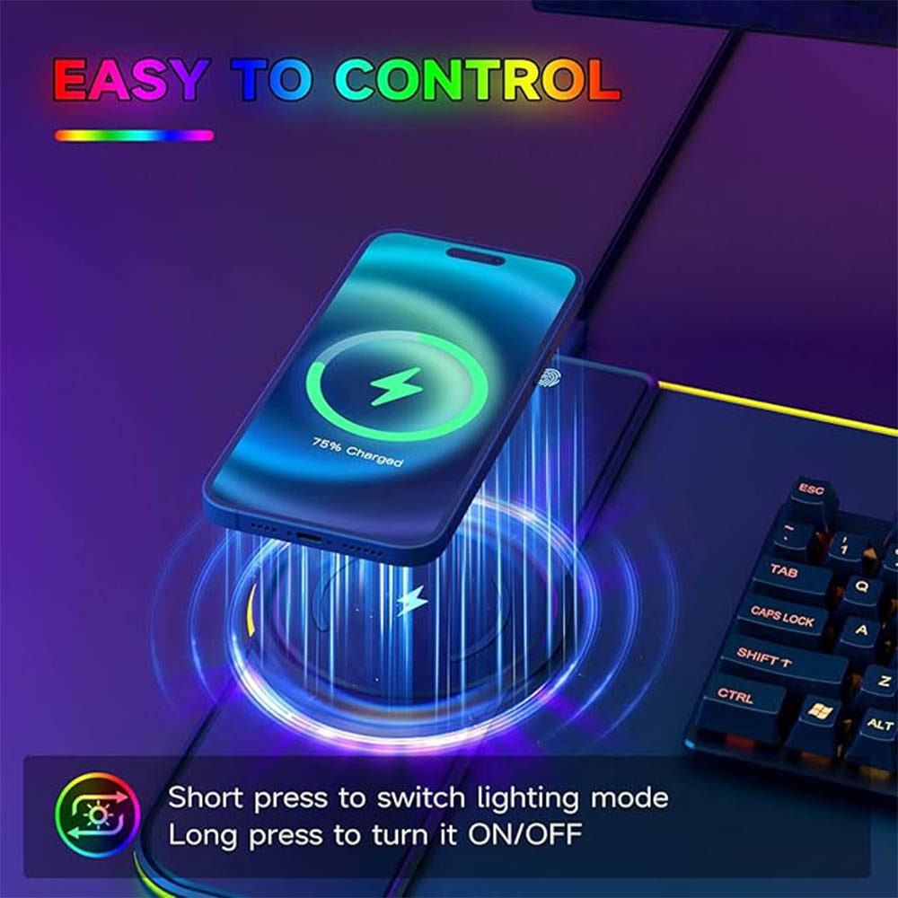 Tappetino per mouse RGB con ca - Gaming Keyboard Mouse Wireless recensione e prezzo