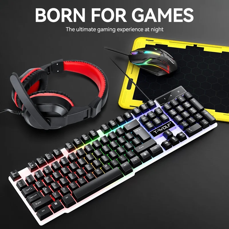 NUOVO Set Gaming 4 in 1 con Ta - Gaming Keyboard Mouse Combo recensione e prezzo