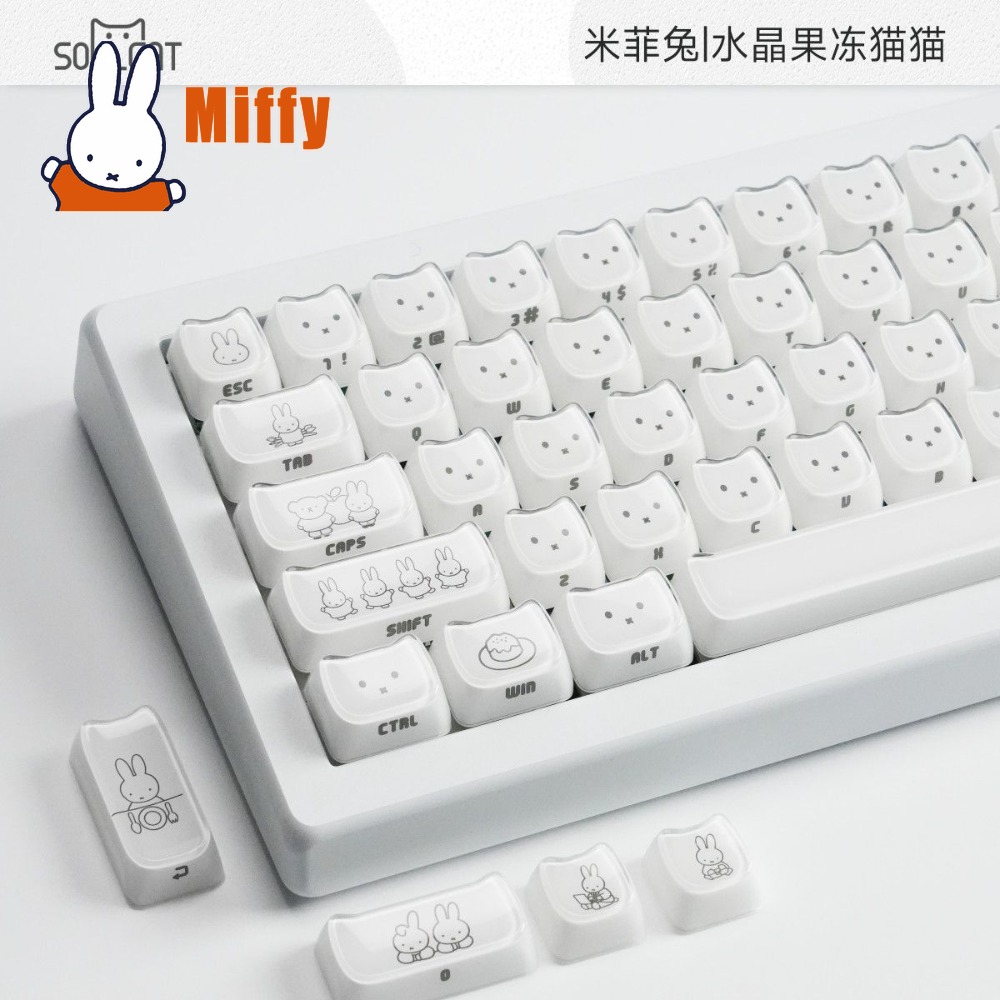 Keycaps Kawaii Miffy, Tasti pe - Gaming Keyboard He recensione e prezzo