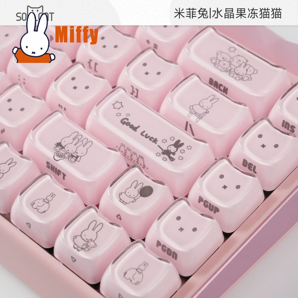Keycaps Kawaii Miffy, Tasti pe - Gaming Keyboard He recensione e prezzo