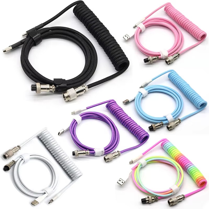 Cavo USB Type-C a spirale per  - Coiled Usb Cable recensione e prezzo