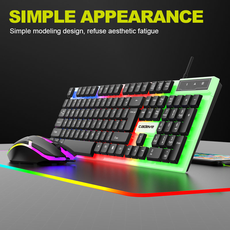 APAYADO LDK9122 Set Tastiera e - Gaming Keyboard Mouse Combo recensione e prezzo