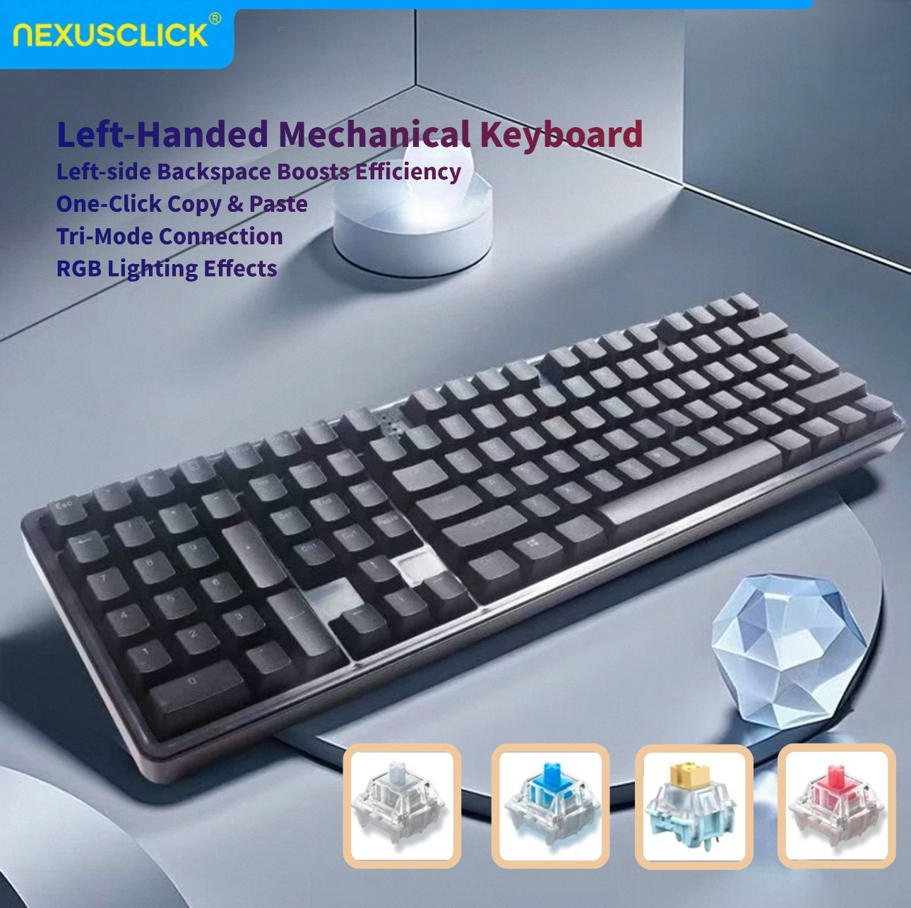 Tastiera Meccanica Ergonomica  - Gaming Keyboard Number Pad recensione e prezzo